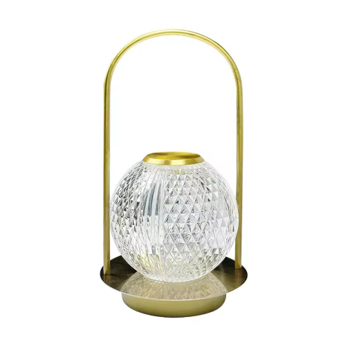 Touch Table Lamp – Rechargeable Crystal Night Light