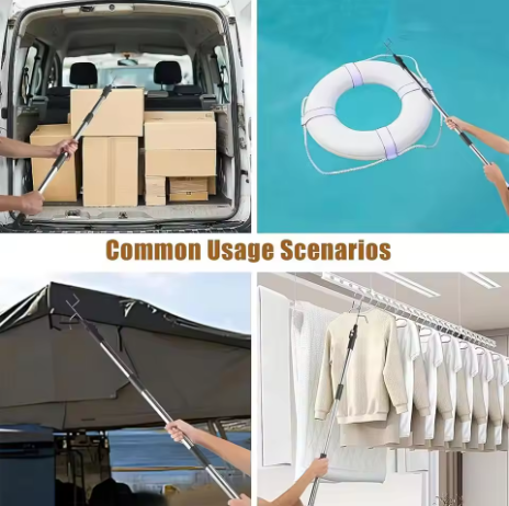 Truck Cargo Grabber Tool – Telescoping Bed Retriever Stick (1.5m / 1.7m)