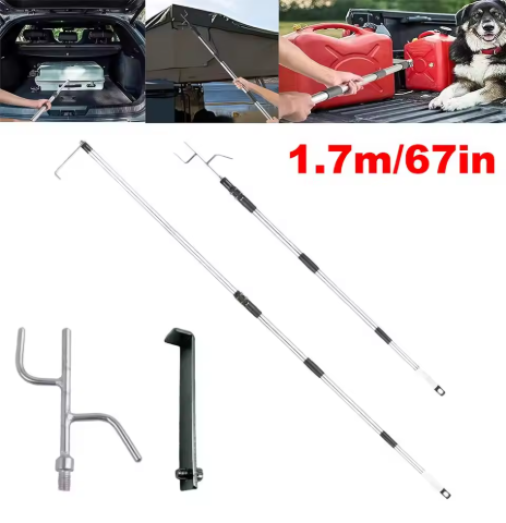 Truck Cargo Grabber Tool – Telescoping Bed Retriever Stick (1.5m / 1.7m)