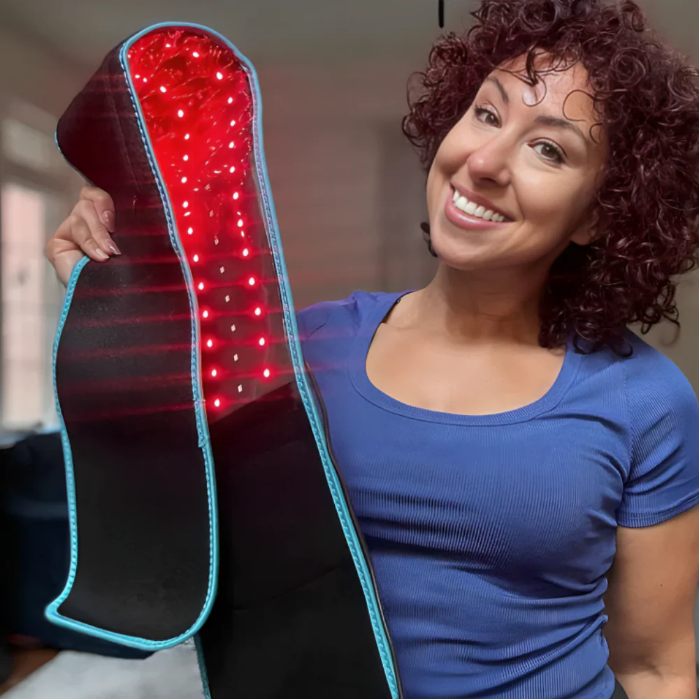 Heal Beam Pro™ Near Infrared Red Light Therapy Belt 660nm & 850nm Pain Relief for Back, Waist & Wrist