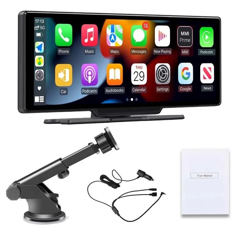 Universal 10.26” Smart Car Radio – Wireless CarPlay & Android Auto