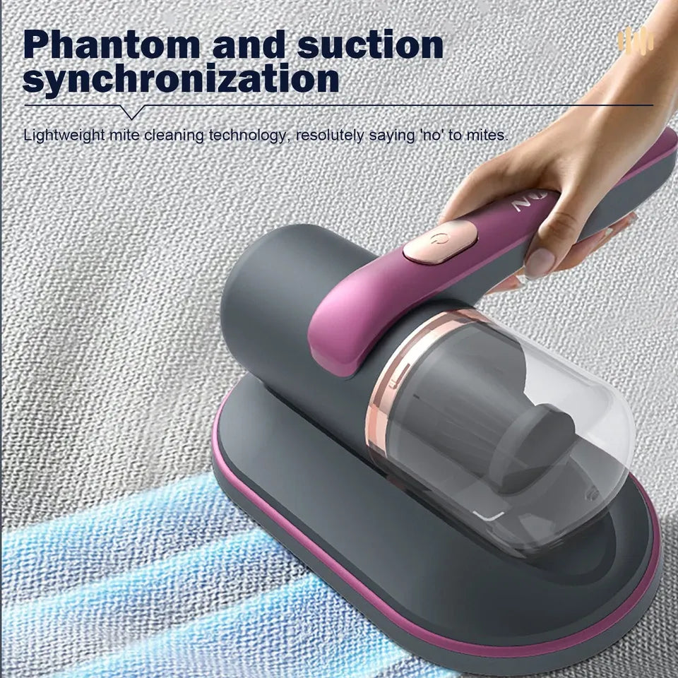Cordless Dust Mite Remover – 10000Kpa UV Vacuum for Bed, Sofa & Mattress