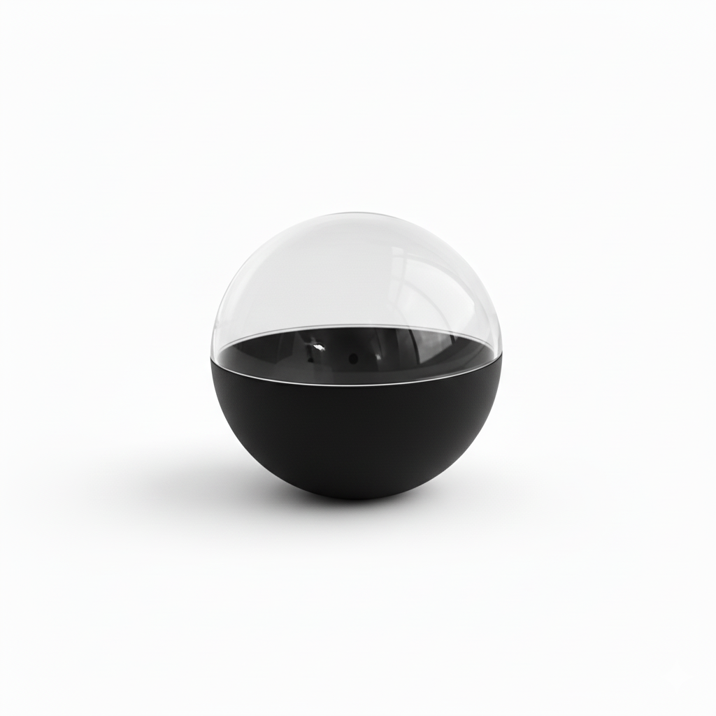3D Crystal Ball Video Display Lamp – 2.7" Pixel Sphere, 4GB Storage