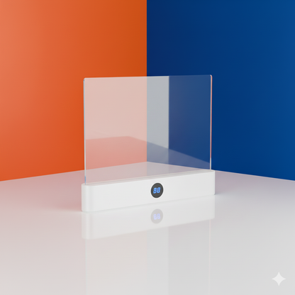 LED Flat Panel Reading Light – Eye Protection & USB Rechargeable