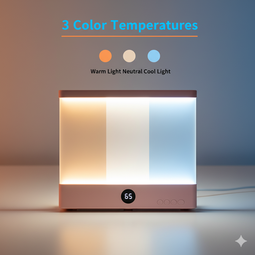 LED Flat Panel Reading Light – Eye Protection & USB Rechargeable