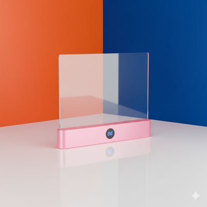 LED Flat Panel Reading Light – Eye Protection & USB Rechargeable