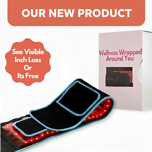 Heal Beam Pro™ Near Infrared Red Light Therapy Belt 660nm & 850nm Pain Relief for Back, Waist & Wrist