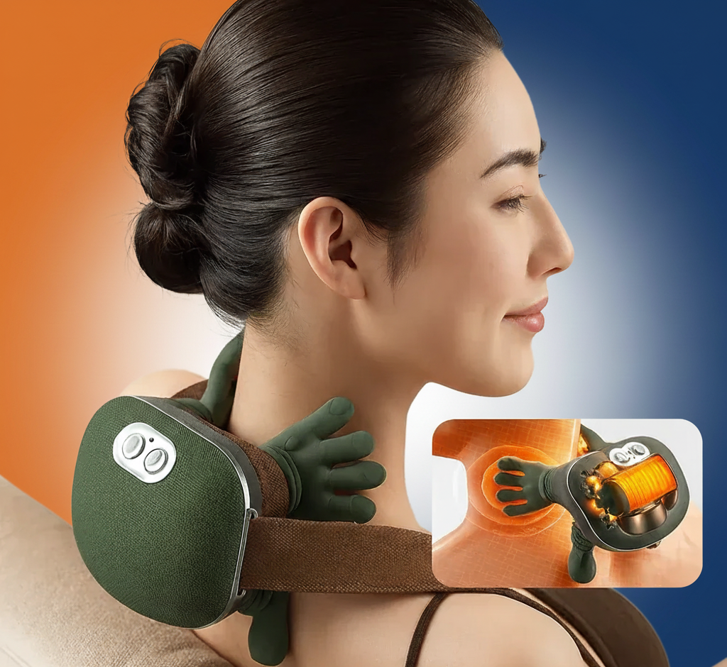 Comfort Neck Massager – Wireless & Portable Relaxation Device