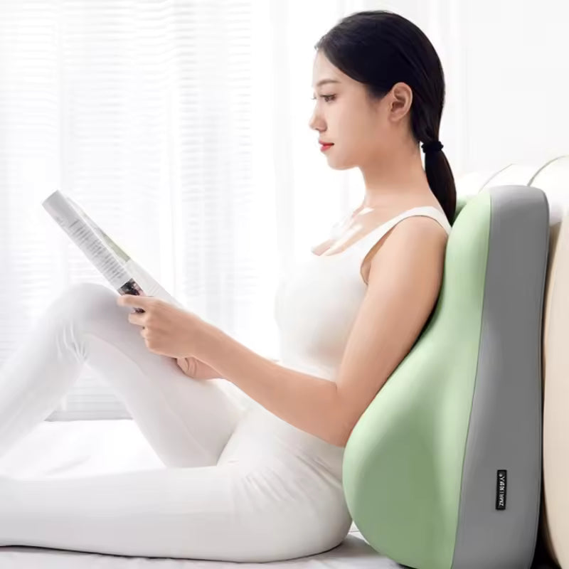 ErgoRest Memory Foam Lumbar Cushion – Ergonomic Back Support Pillow