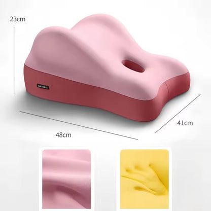 ErgoRest Memory Foam Lumbar Cushion – Ergonomic Back Support Pillow