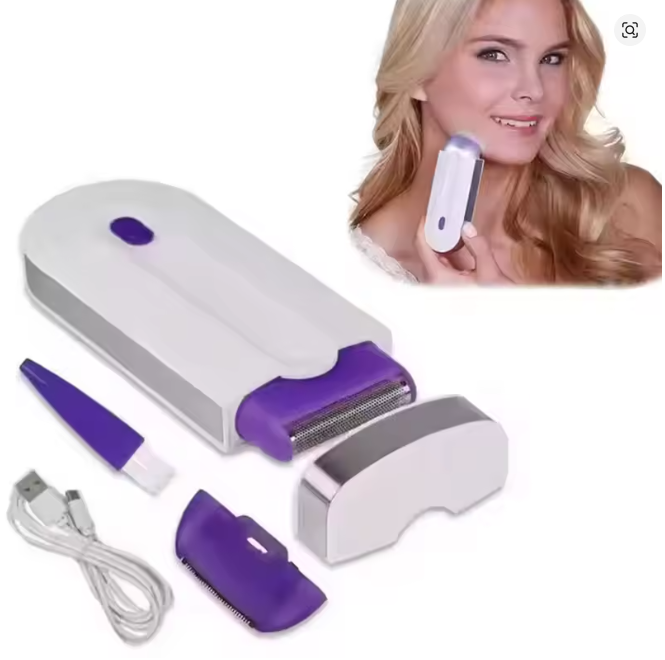USB Rechargeable Portable Women’s Epilator – Painless Hair Removal