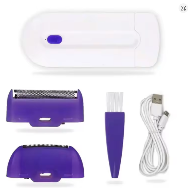 USB Rechargeable Portable Women’s Epilator – Painless Hair Removal
