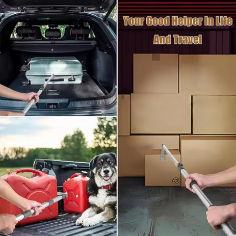 Truck Cargo Grabber Tool – Telescoping Bed Retriever Stick (1.5m / 1.7m)
