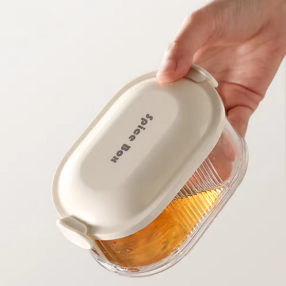 1–3 Layer Spice & Vegetable Storage Box – Refrigerator Crisper & Lunch Box