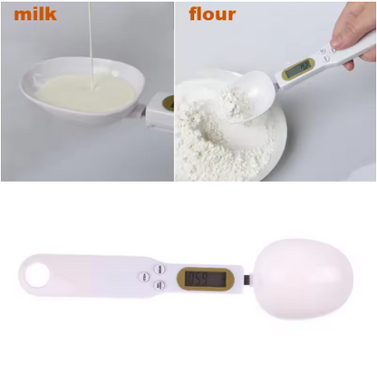 500g/0.1g Digital Measuring Spoon Scale – LCD Display Kitchen Tool
