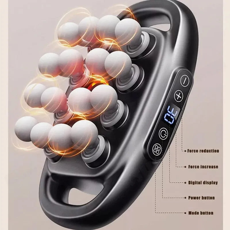 Upgraded 16 Heads Massage Gun – Deep Tissue Electric Massager for Muscle Pain Relief