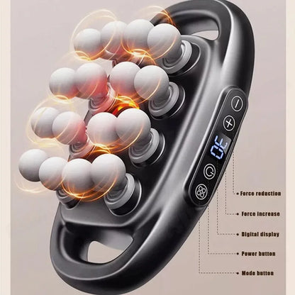 Upgraded 16 Heads Massage Gun – Deep Tissue Electric Massager for Muscle Pain Relief