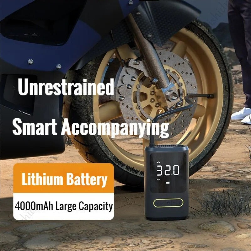 Car Electric Air Pump – Portable Tire Inflator for Vehicles & Sports Balls