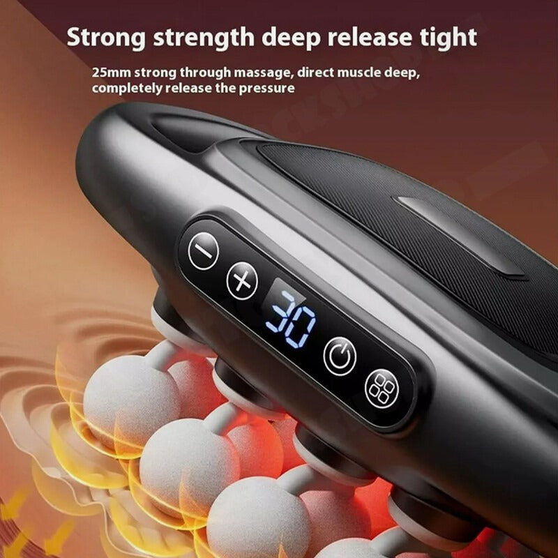 Upgraded 16 Heads Massage Gun – Deep Tissue Electric Massager for Muscle Pain Relief
