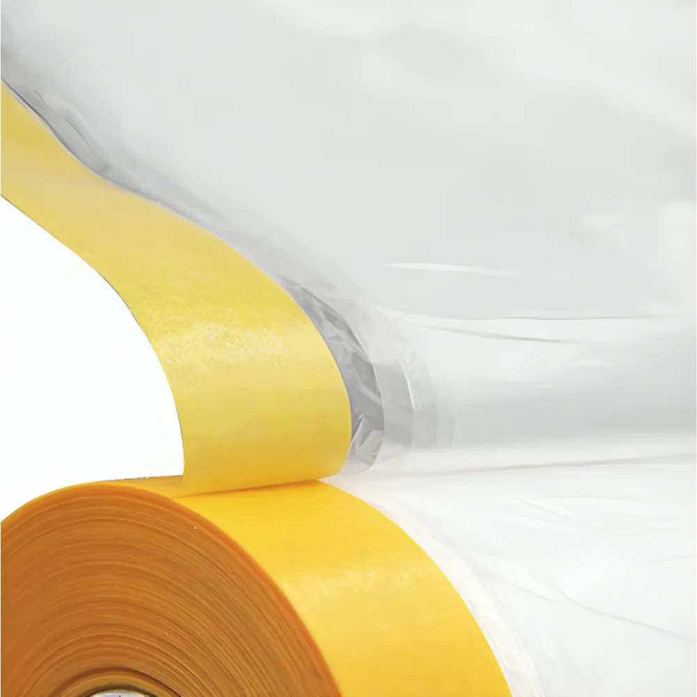Pre-Taped Masking Film (6 Rolls)