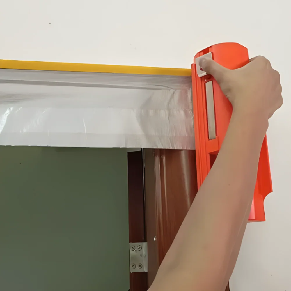 Pre-Taped Masking Film (6 Rolls)