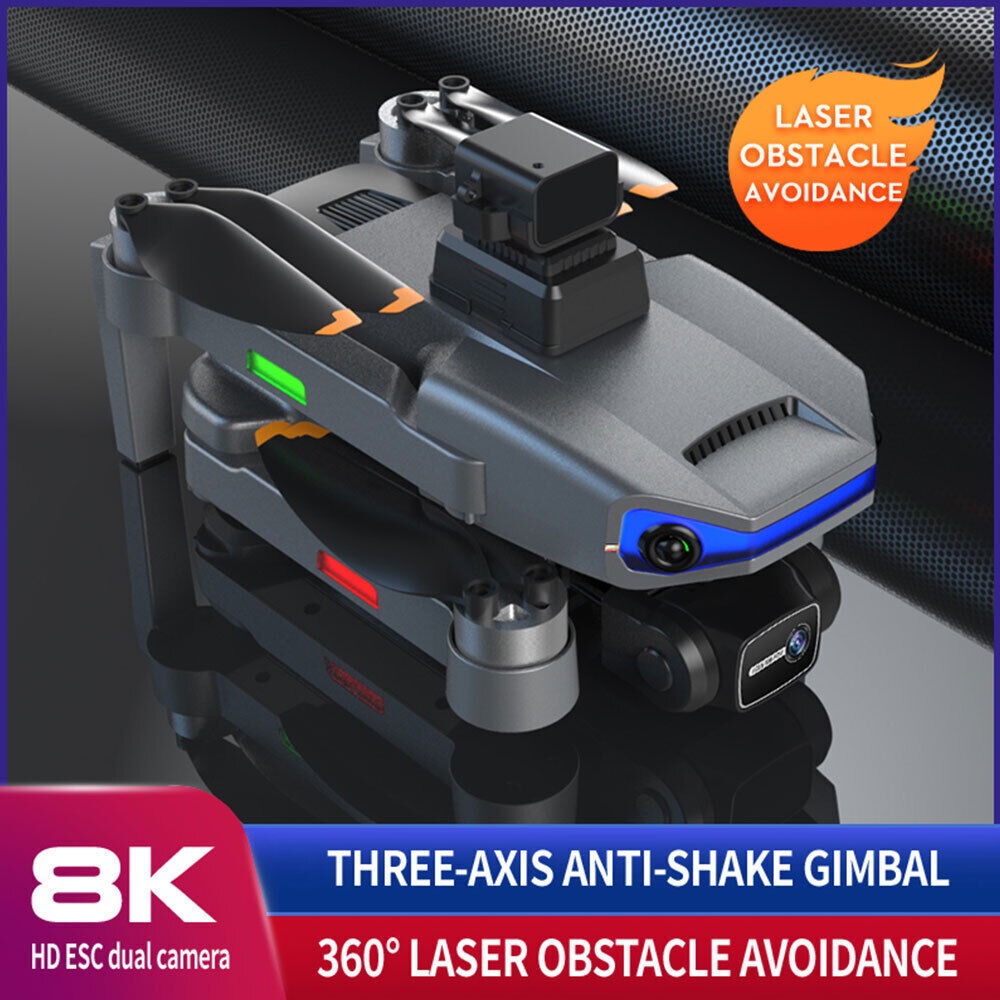 AE3ProMax 5G Drone – Dual Camera GPS FPV Quadcopter with Obstacle Avoidance & WiFi Control