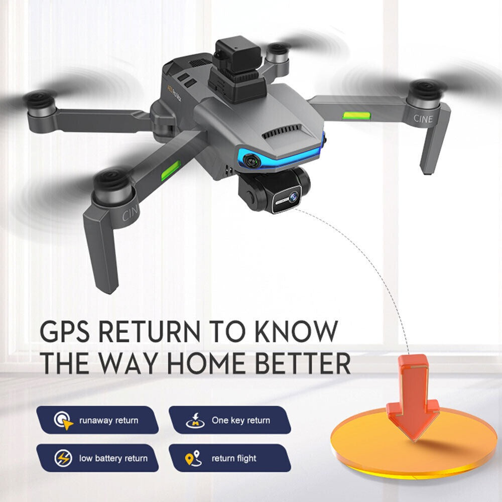 AE3ProMax 5G Drone – Dual Camera GPS FPV Quadcopter with Obstacle Avoidance & WiFi Control