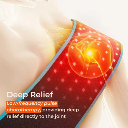 Heal Beam Pro™ Near Infrared Red Light Therapy Belt 660nm & 850nm Pain Relief for Back, Waist & Wrist
