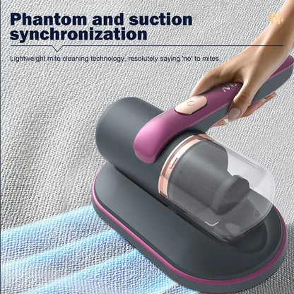 Cordless Dust Mite Remover – 10000Kpa UV Vacuum for Bed, Sofa & Mattress