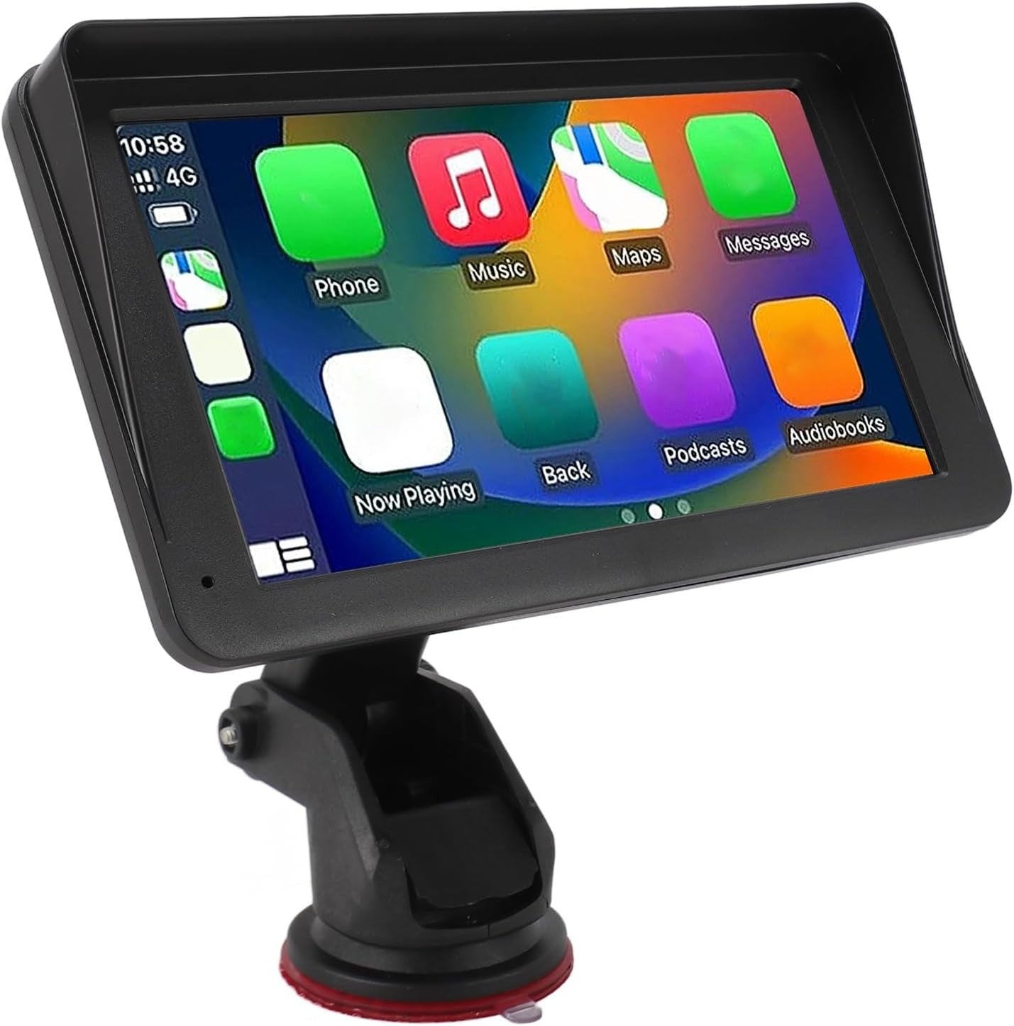 Jectse 7" HD Double Din Car Stereo – WiFi Touchscreen with Bluetooth & Navigation
