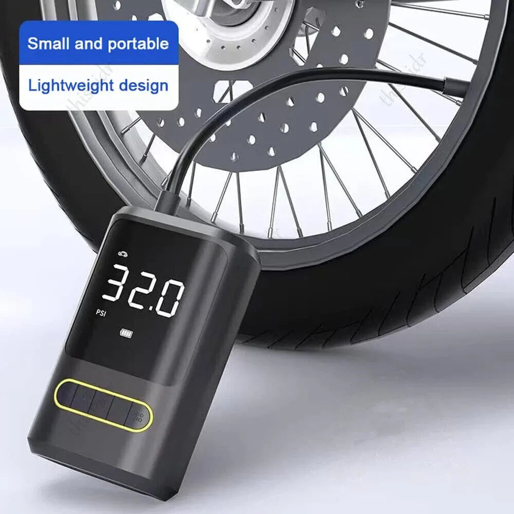 Car Electric Air Pump – Portable Tire Inflator for Vehicles & Sports Balls