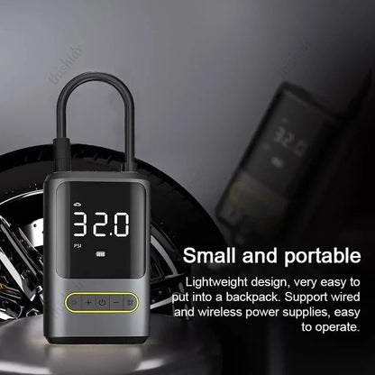 Car Electric Air Pump – Portable Tire Inflator for Vehicles & Sports Balls