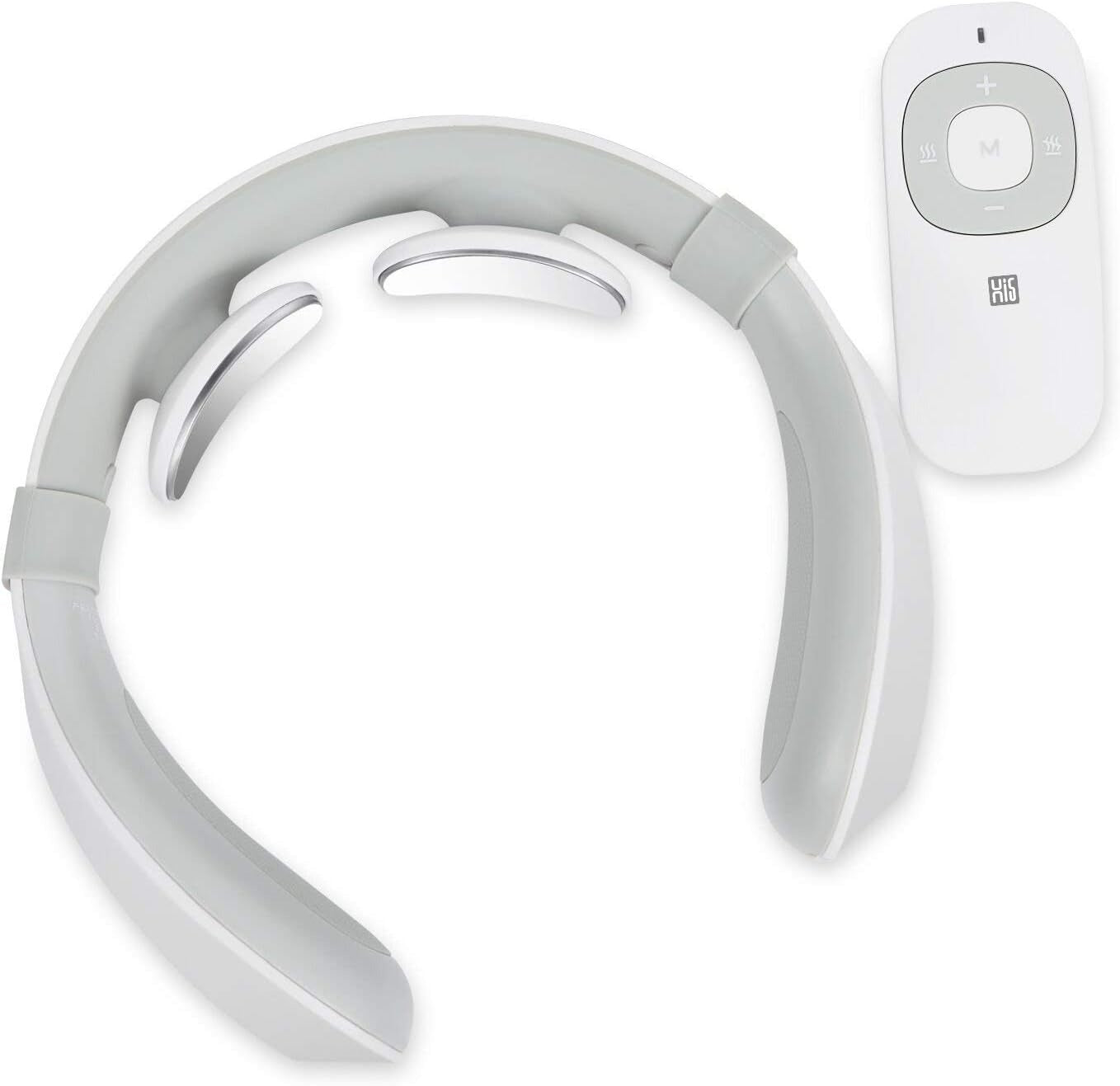 Hi5 EGM Neck Massager – Wireless Low-Frequency Pulse with Heat & Remote Control