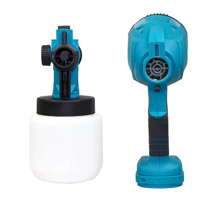 Cordless High-Pressure Paint Sprayer – Compatible with Makita, Dewalt, Ryobi & Milwaukee 18V Batteries