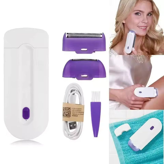 USB Rechargeable Portable Women’s Epilator – Painless Hair Removal
