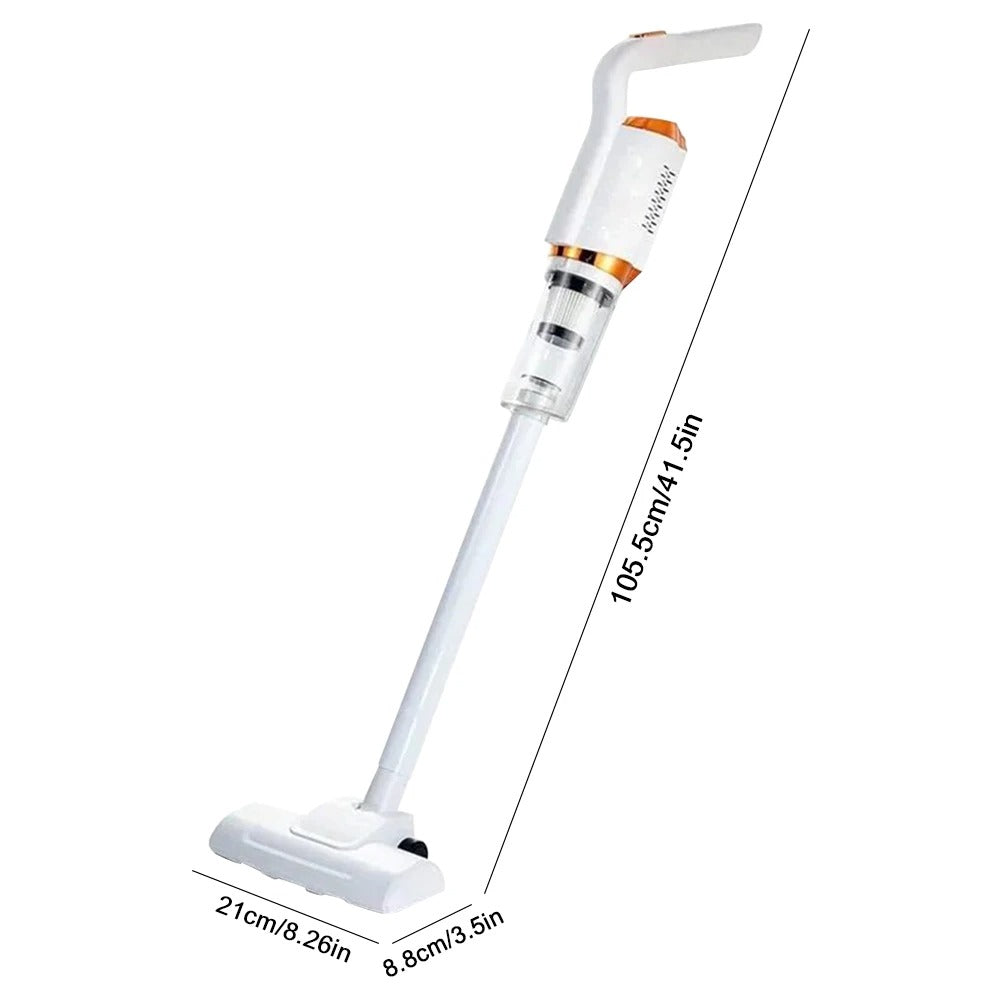 2-in-1 Cordless Handheld Vacuum – USB Rechargeable, 120W Suction