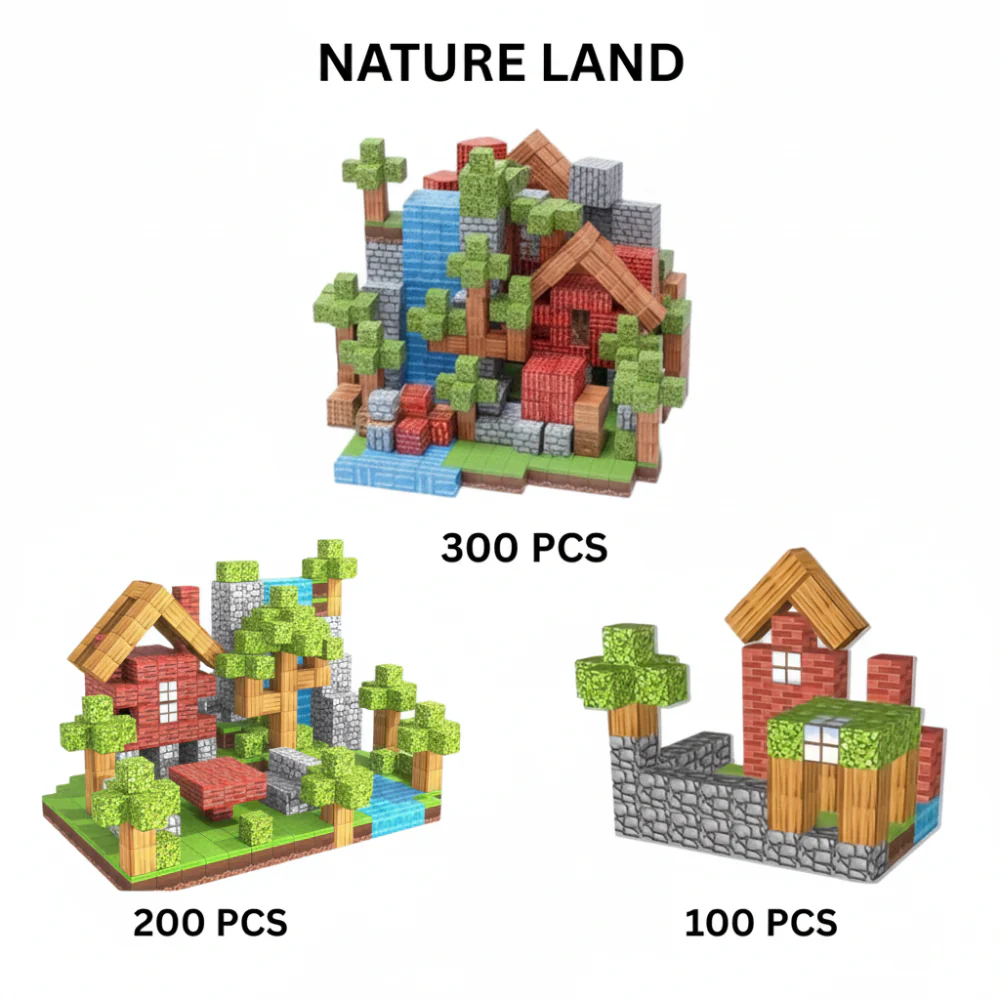 Electric Magnetic Anti-Gravity Minecraft Set