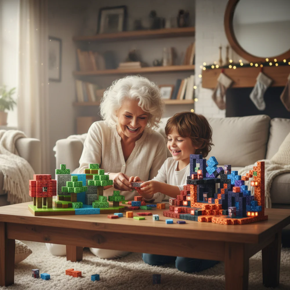 Electric Magnetic Anti-Gravity Minecraft Set