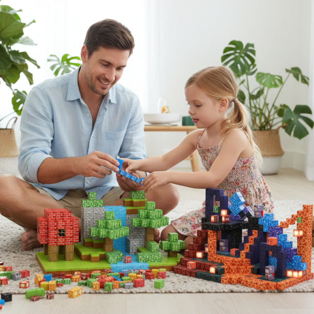 Electric Magnetic Anti-Gravity Minecraft Set