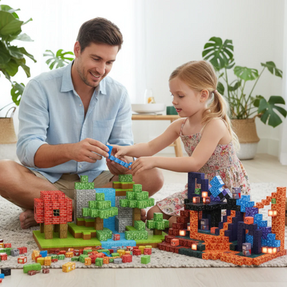 Electric Magnetic Anti-Gravity Minecraft Set