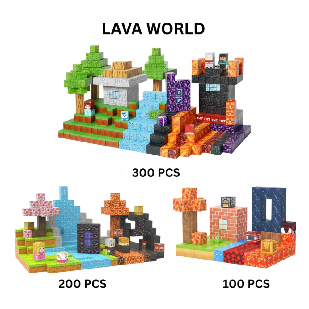 Electric Magnetic Anti-Gravity Minecraft Set