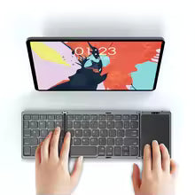 Huawei Mini Folding Bluetooth Keyboard with Touchpad – Multi-Language for Windows, Android & iOS