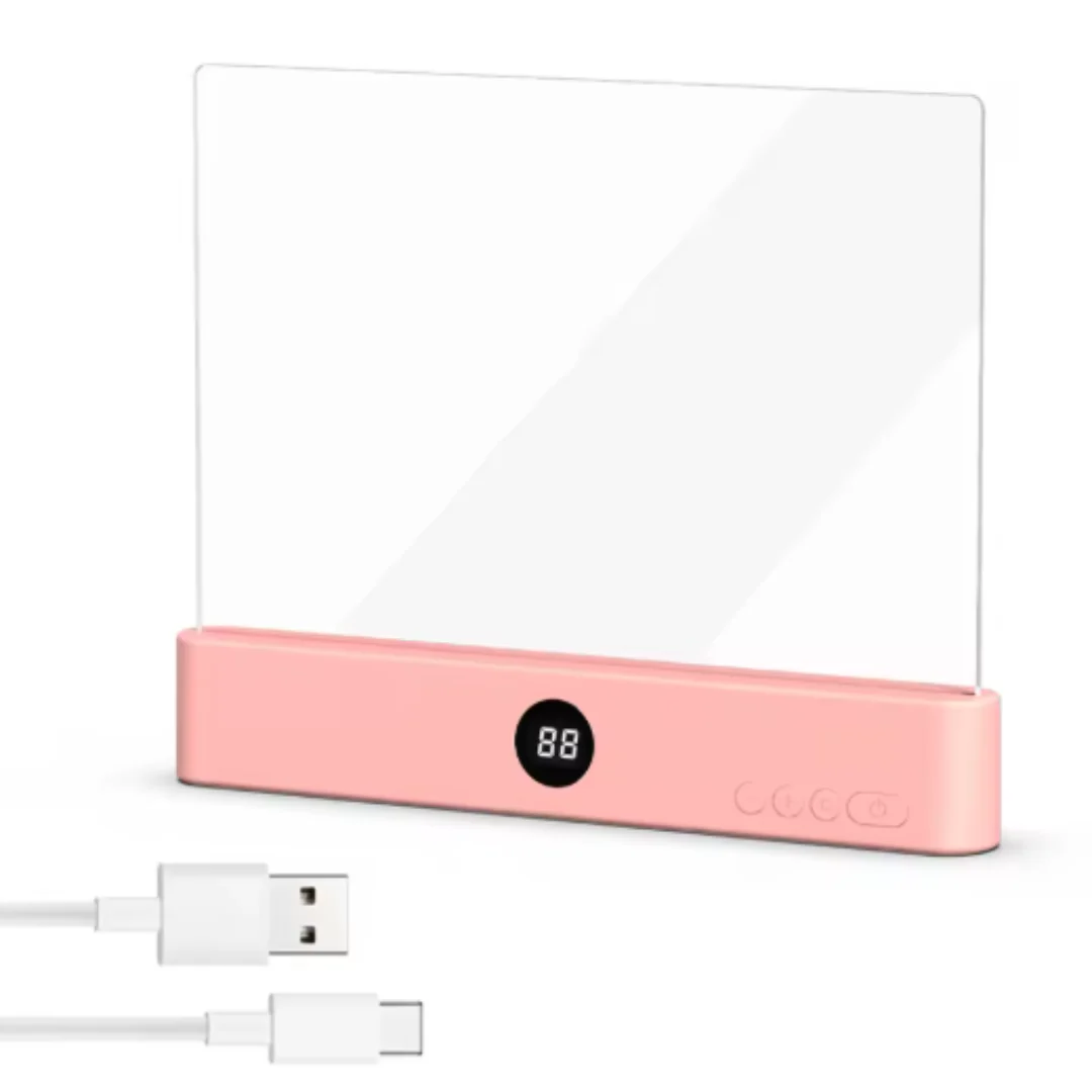 LED Flat Panel Reading Light – Eye Protection & USB Rechargeable