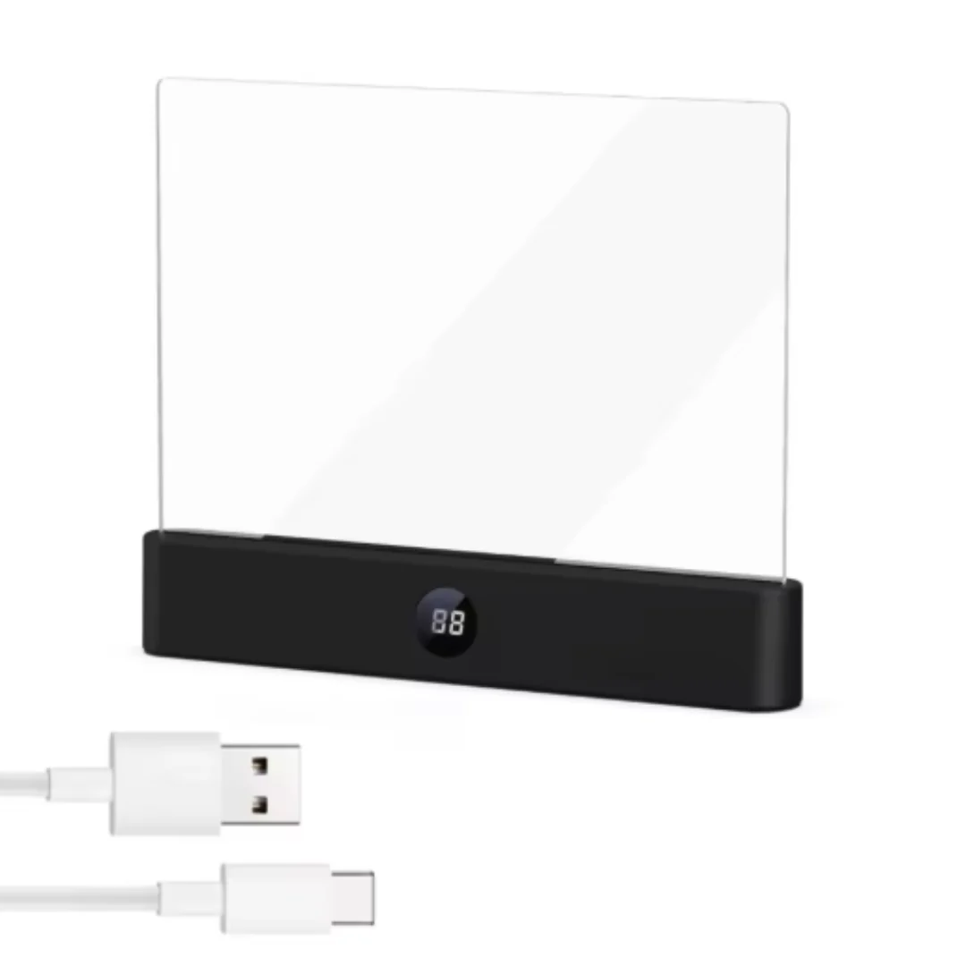 LED Flat Panel Reading Light – Eye Protection & USB Rechargeable